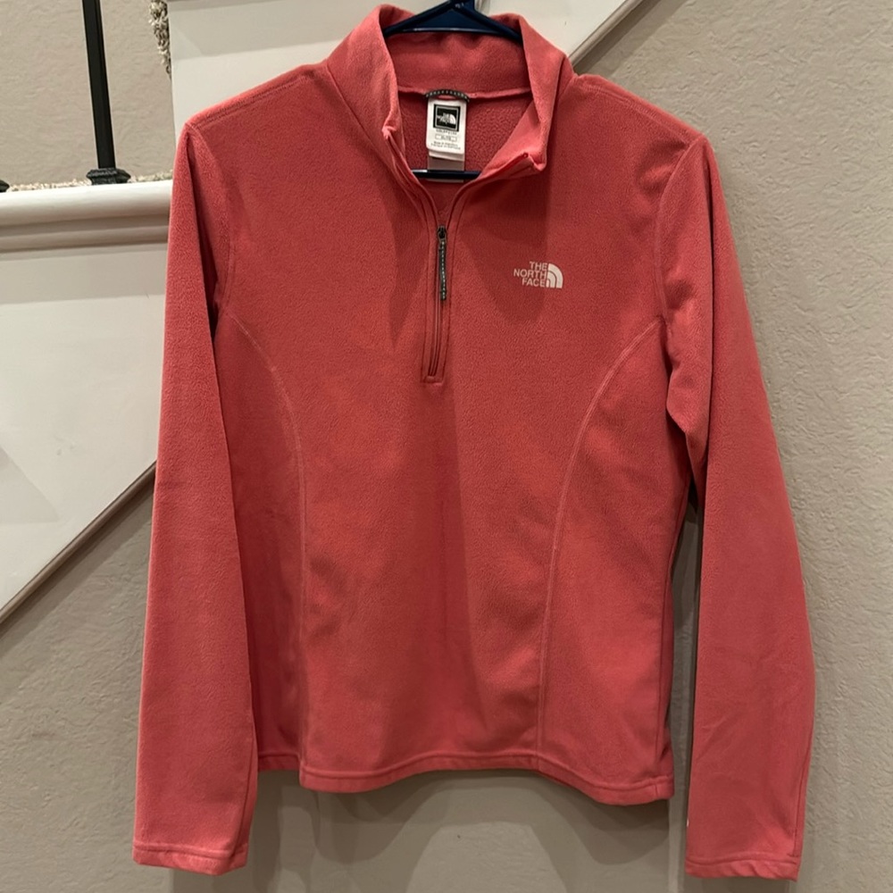 North Face‎ half zip girls size XLarge